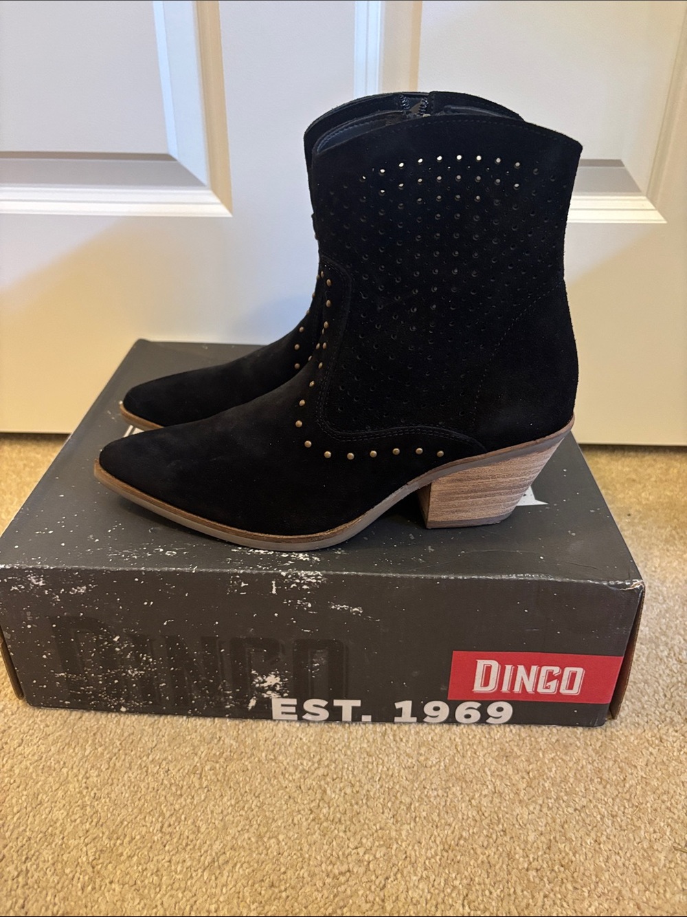 Dingo Miss Priss Black Boots